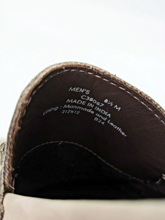Cole Haan Men\'s Wyatt Sesame Nubuck Leather Bit Driver Size 8.5 (MSRP $180) main image 5